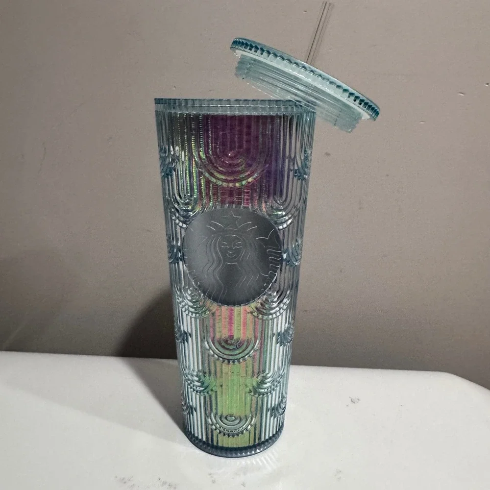 Starbucks Studded Tumbler Venti 24oz Cold Cup Multi-Color Collection of NEW-Good